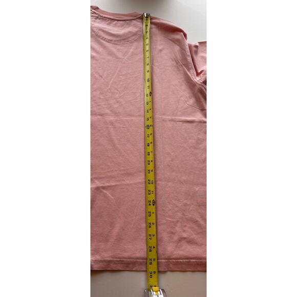 Tommy‎ Bahama Men’s Bali Skyline Pink Crew Neck Short Sleeve T-Shirt Size Large - Picture 7 of 7